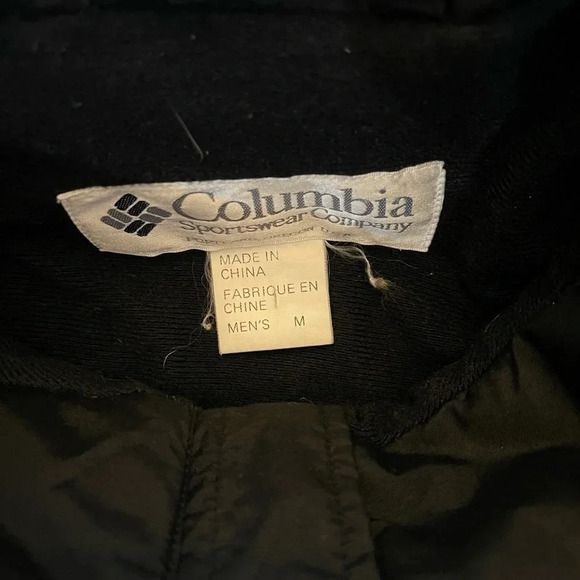 Vintage Columbia one piece snow suit black men’s medium - Picture 4 of 10